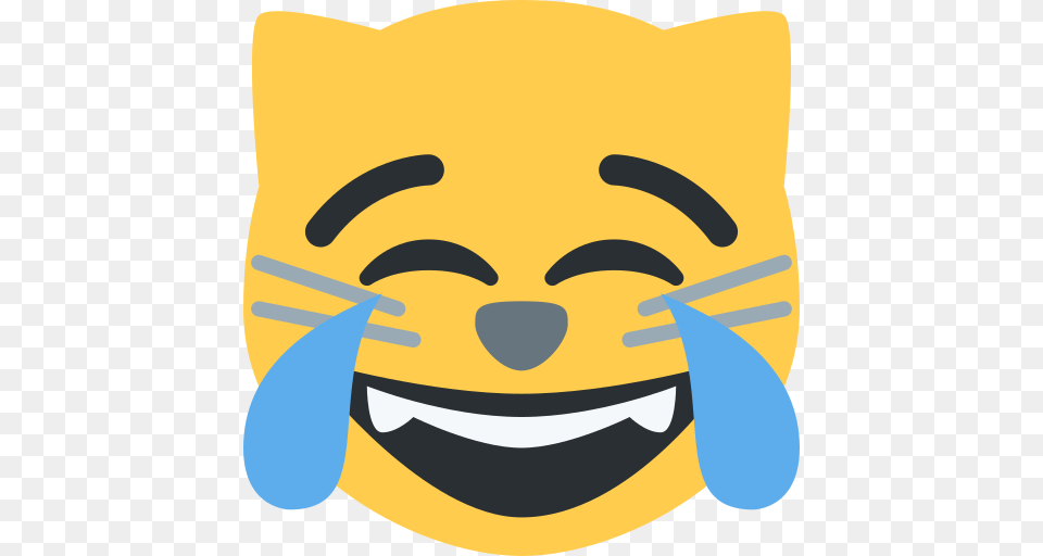 Cat Face With Tears Of Joy Emoji, Plush, Toy, Animal, Bear Png