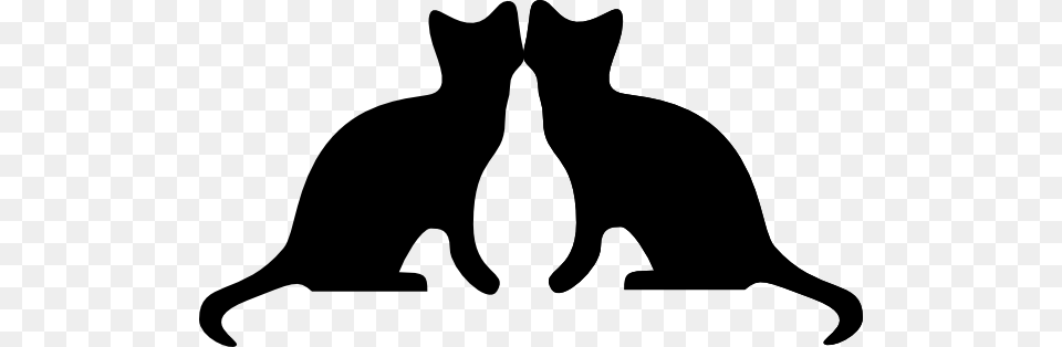 Cat Food Clipart, Silhouette, Stencil, Animal, Mammal Free Png Download
