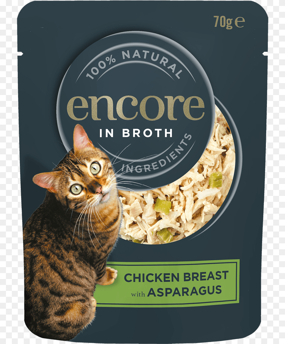 Cat Food Pouch Chicken With Asparagus Grain Wet Cat Food Uk, Advertisement, Poster, Animal, Mammal Free Transparent Png