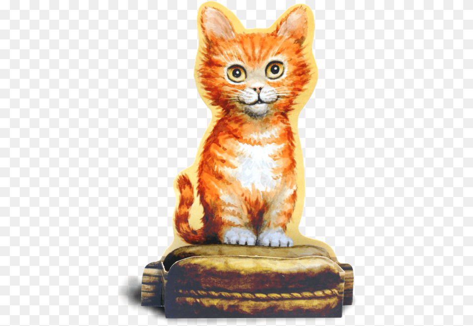 Cat Ginger Print Med Cat, Animal, Mammal, Pet, Egyptian Cat Free Transparent Png