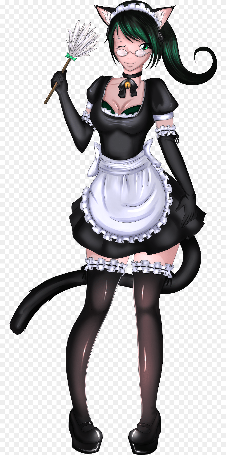 Cat Girl Maid, Book, Clothing, Comics, Costume Free Png Download