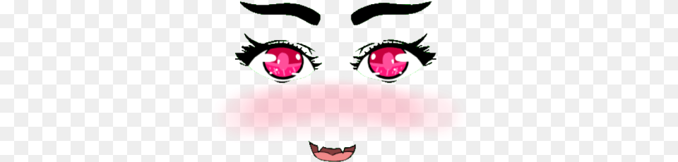 Cat Girl Monster Blush Face Roblox Anime Roblox Happy, Body Part, Mouth, Person, Tongue Free Transparent Png