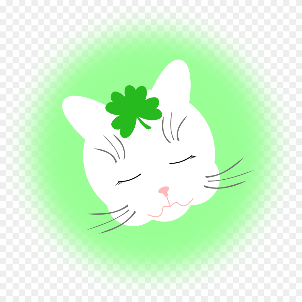 Cat Green White Black Mammal Small To Medium Sized Cat Yawns, Face, Head, Person, Animal Png