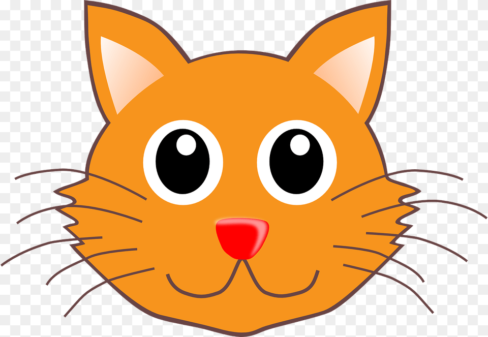 Cat Head Clip Art, Baby, Person, Animal, Pet Png Image