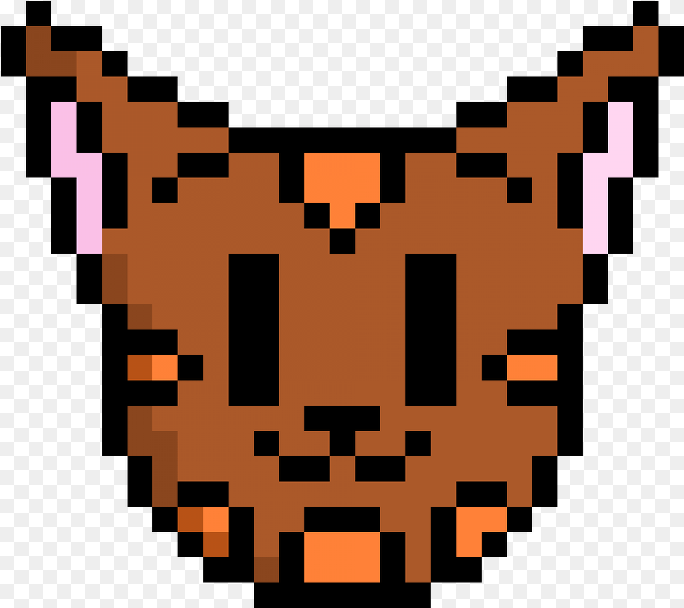 Cat Head Pixel Art, Accessories, Jewelry, Necklace Free Transparent Png