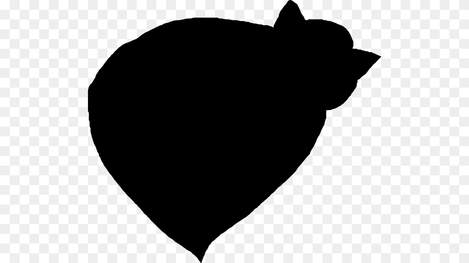 Cat Heart Clip Arts For Web, Hat, Silhouette, Clothing, Stencil Free Transparent Png
