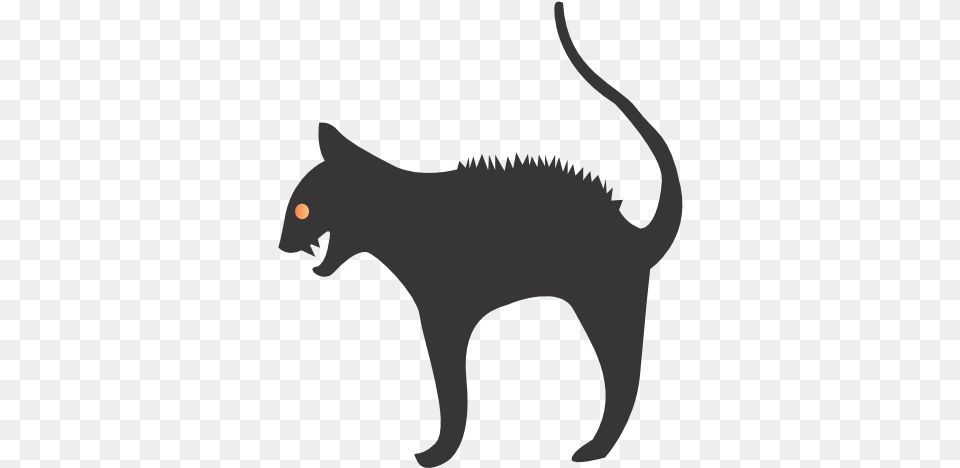 Cat Icon Cosas Representativas De Halloween, Animal, Mammal, Pet, Silhouette Free Png Download