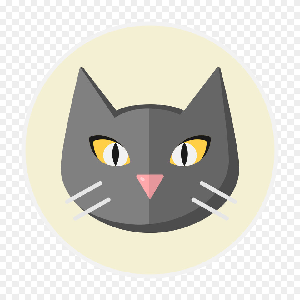 Cat Icon Scarycons, Animal, Mammal, Pet, Disk Free Transparent Png