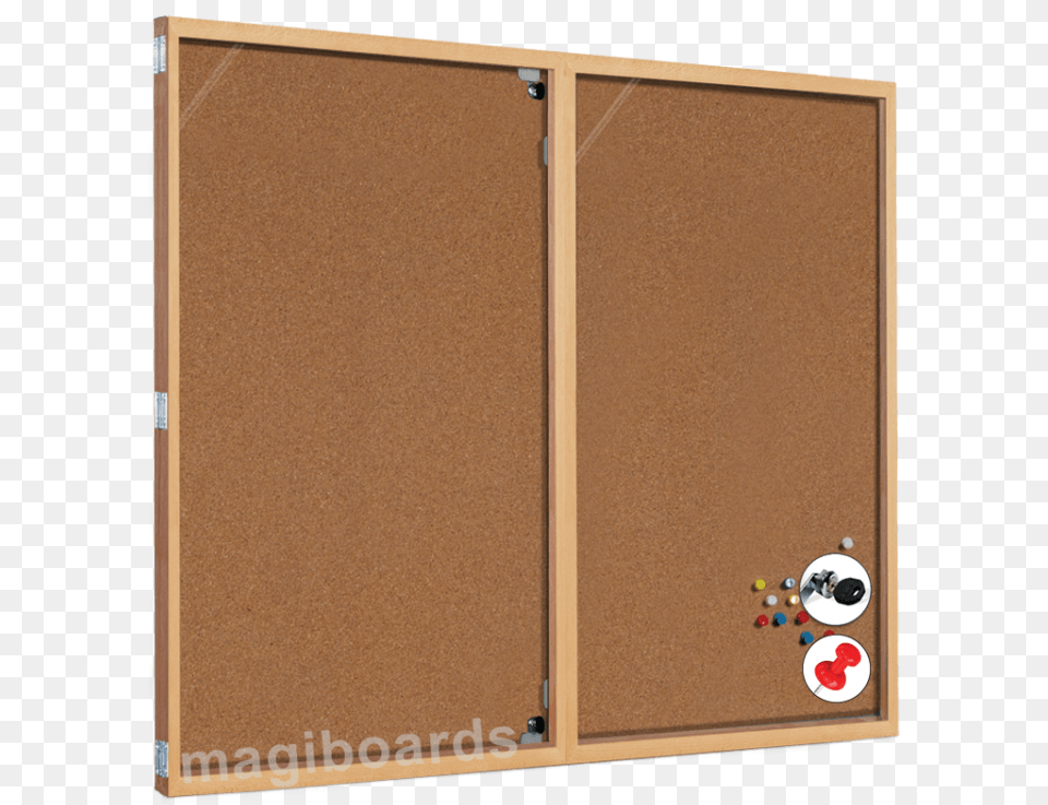 Cat Image Cork Lockable Noticeboards 1 Cork, Door Free Png Download