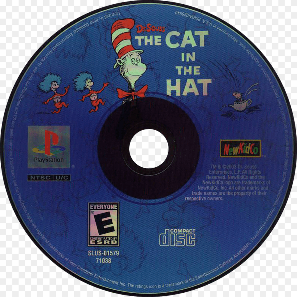 Cat In The Hat, Disk, Dvd, Baby, Person Png