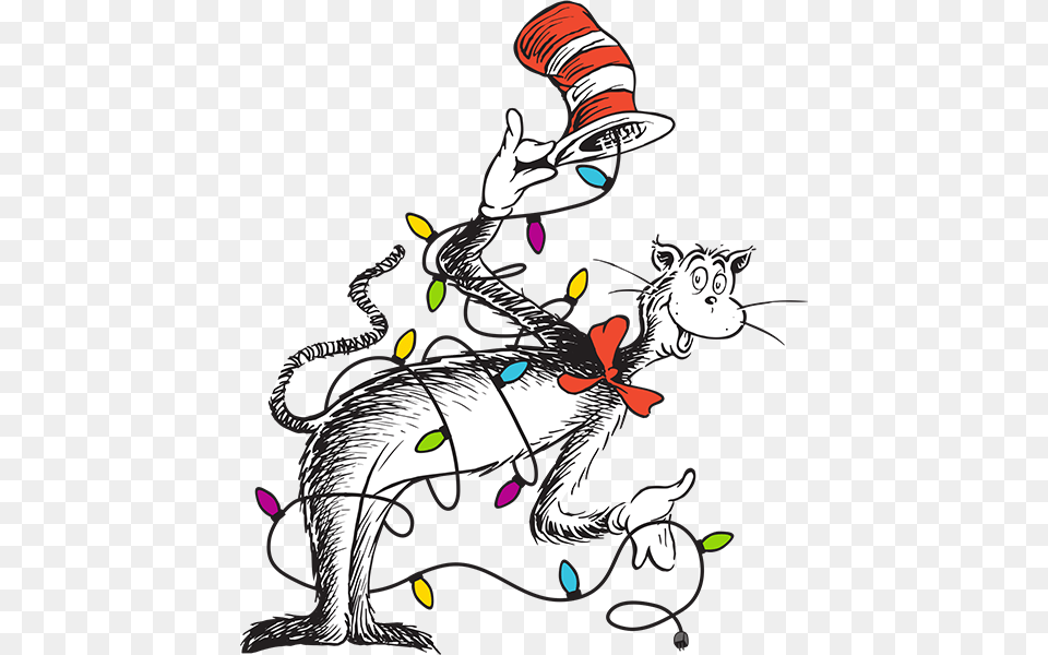 Cat In The Hat Bowing Clipart Cat In The Hat Bowing, Art, Person, Book, Comics Png