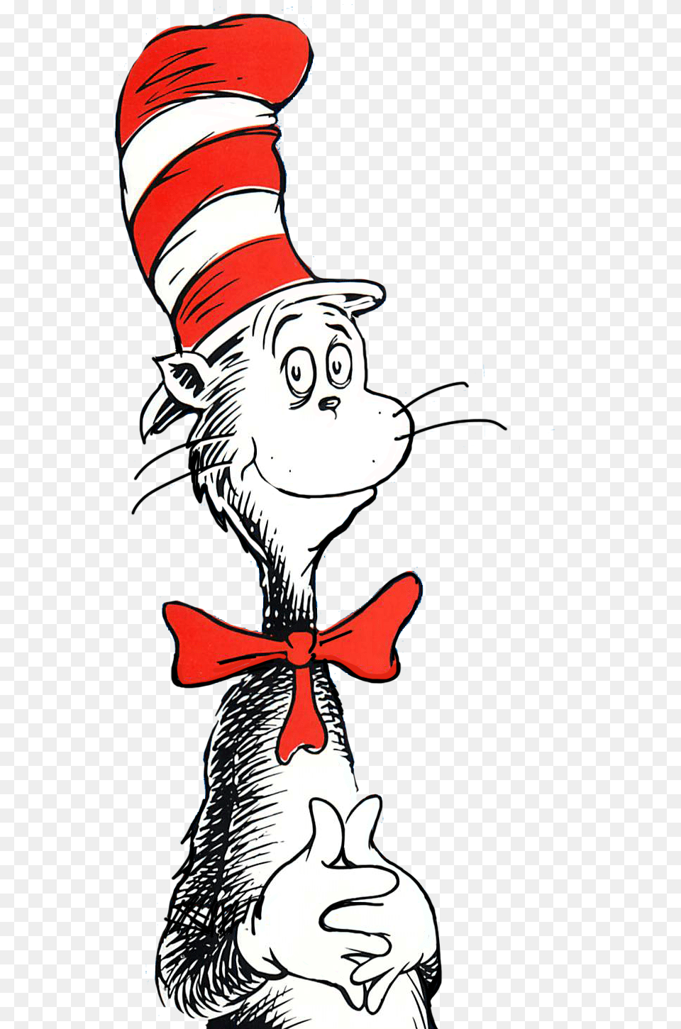 Cat In The Hat Clip Art, Clothing, Elf, Person, Cartoon Free Png Download