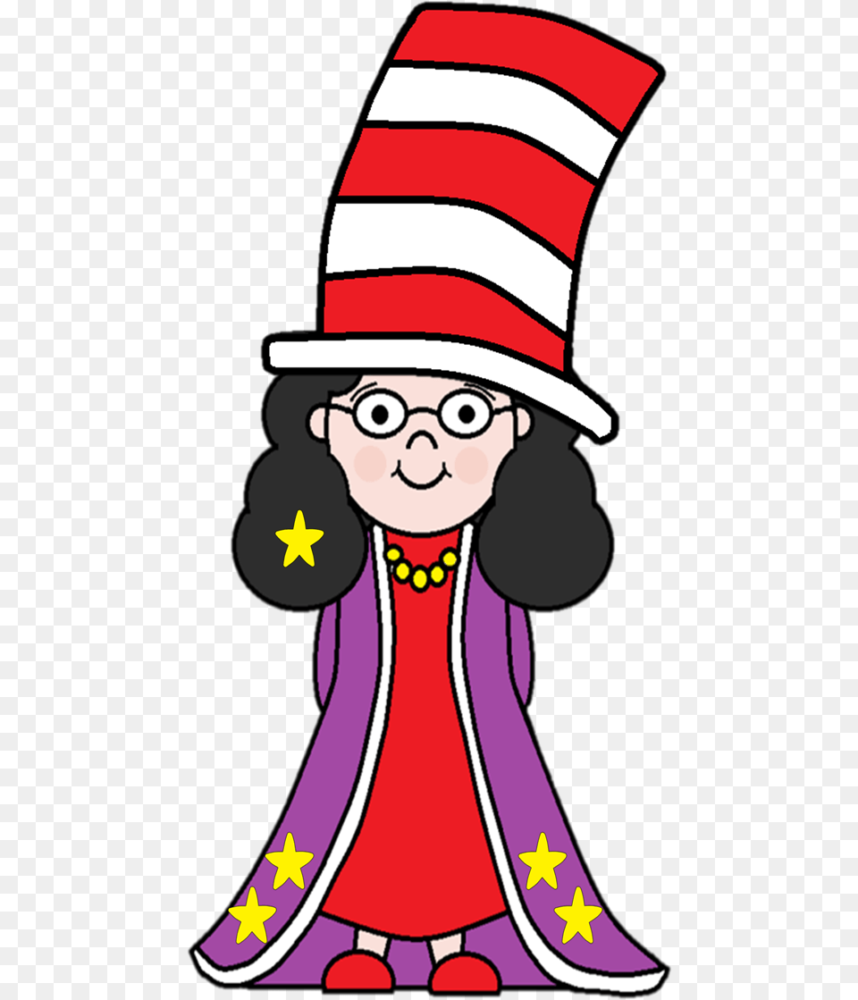 Cat In The Hat Clipart Clipart, Leisure Activities, Circus, Baby, Person Png