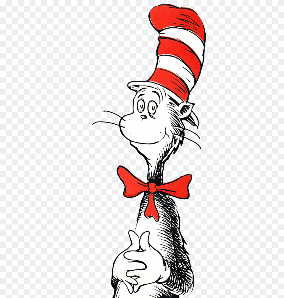 Cat In The Hat Clipart Lol Rofl Com Cat In The Hat Baby Shower Games Clothing, Person, Elf, Performer Free Png