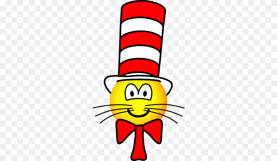 Cat In The Hat Emoticon Emoticons, Accessories, Formal Wear, Tie, Person Free Transparent Png