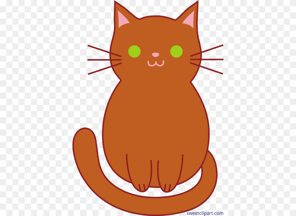 Cat Kitten Cute Brown Clip Art, Animal, Mammal, Pet Free Transparent Png