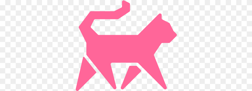Cat Logo Picture Pink Cat Logo, Symbol, Star Symbol Free Png Download