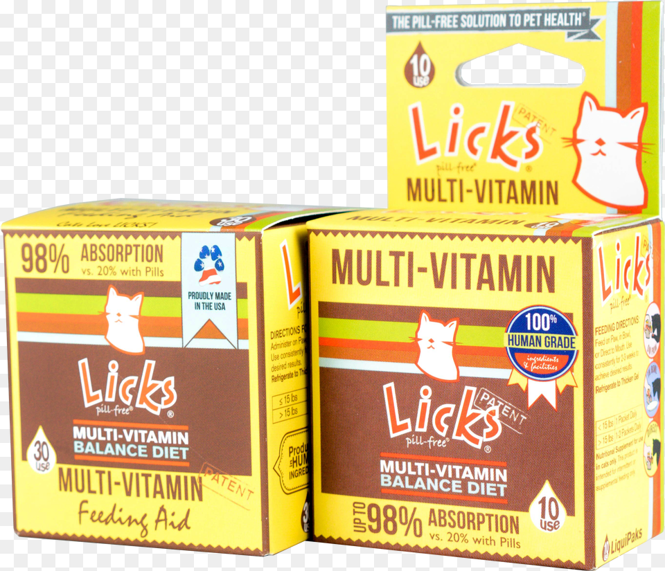 Cat Multi Vitamin Licks Liquid Cat Urinary Tract Care 10 Packs Png Image