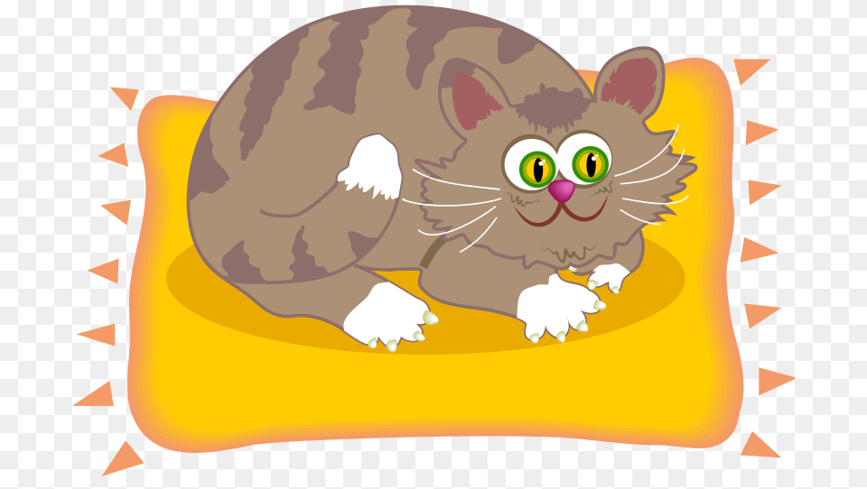 Cat On The Mat, Animal, Mammal, Pig Free Png