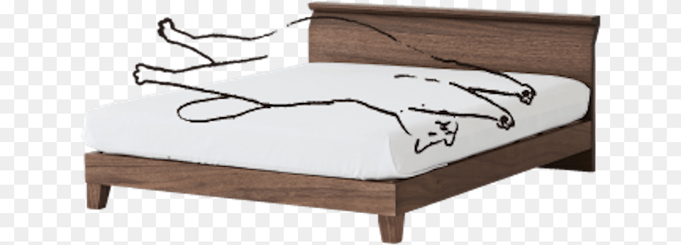 Cat Outline Bed Bed Frame, Furniture Free Png Download