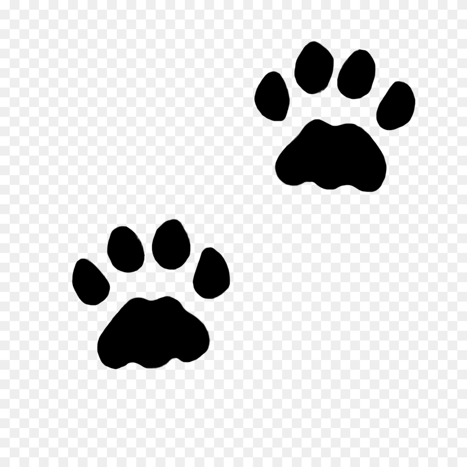 Cat Paw Clip Art, Footprint, Electronics, Hardware, Stencil Png Image