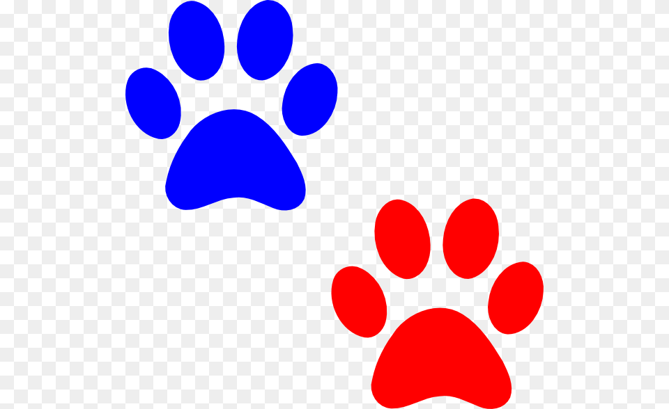 Cat Paw Navy Blue Paw Print Clip Art, Footprint Png