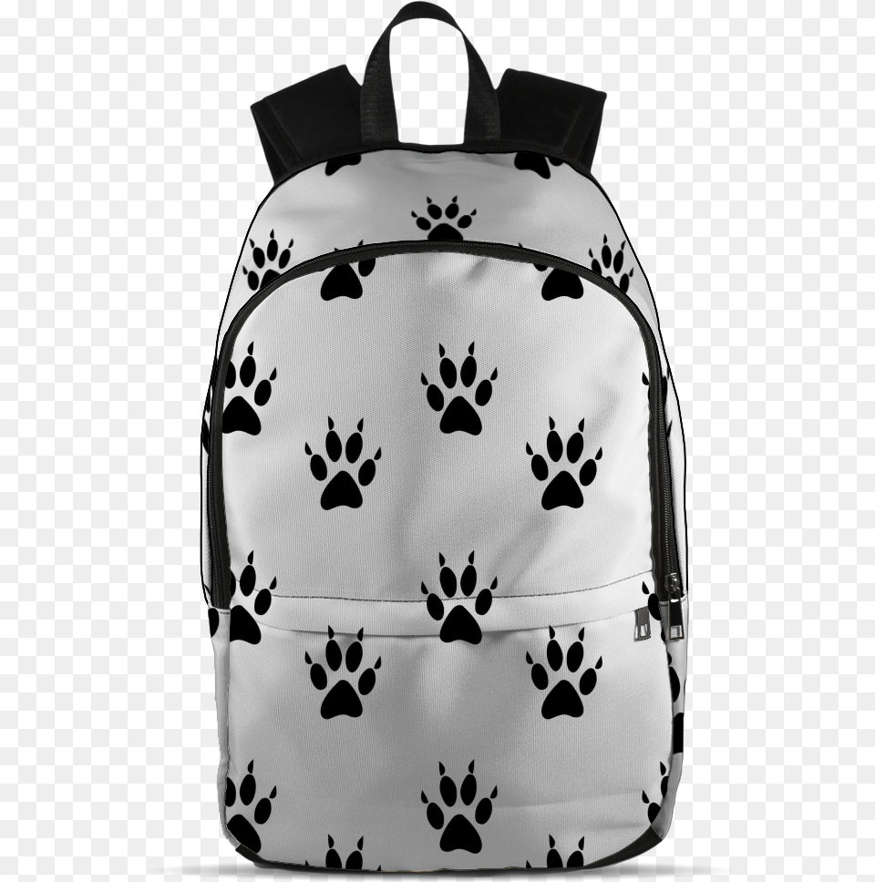 Cat Paw Print Duffel Bag, Backpack, Face, Head, Person Free Transparent Png