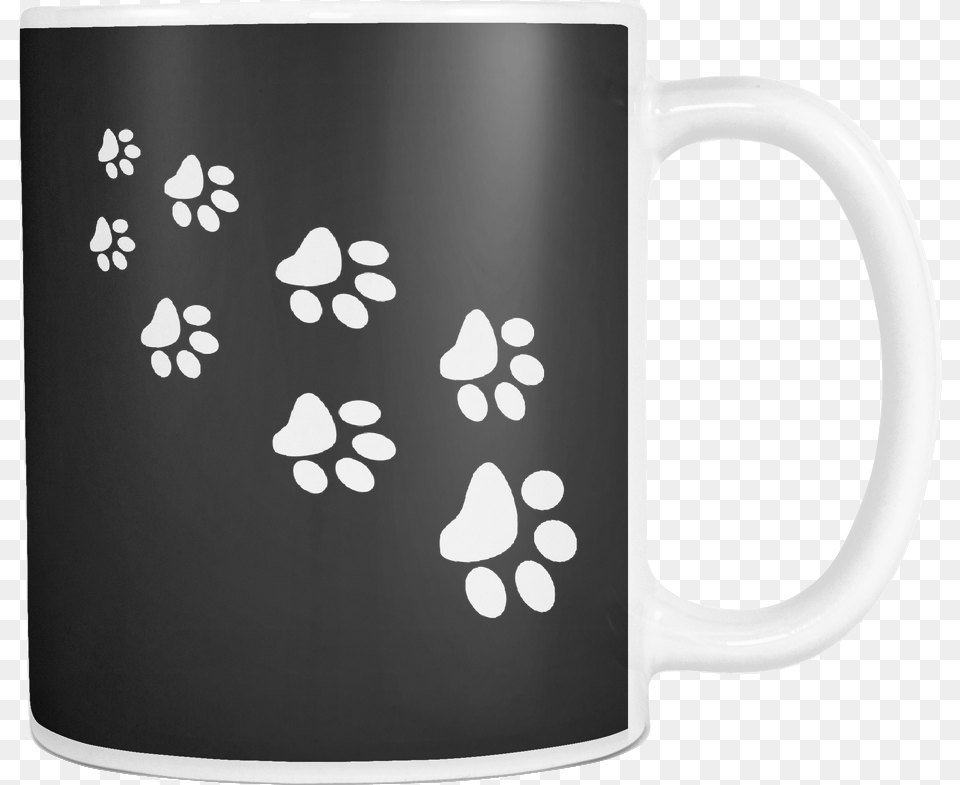 Cat Paw Print Mug Katcollectibles Mug, Cup, Beverage, Coffee, Coffee Cup Free Png