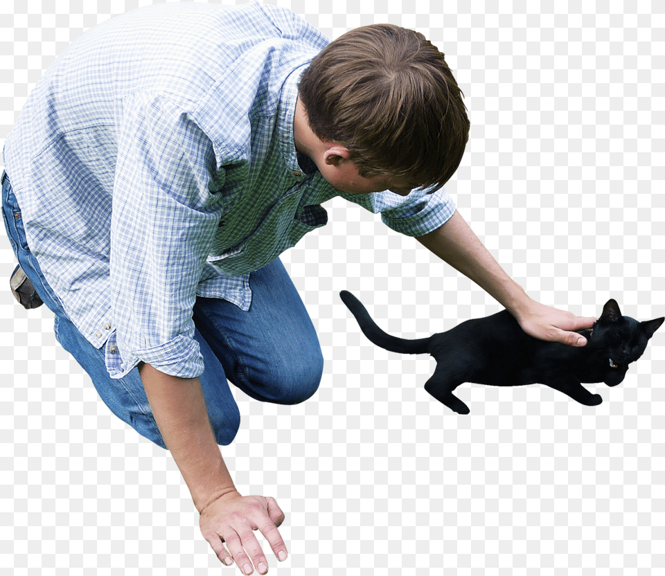 Cat People And Cat, Finger, Body Part, Person, Hand Png Image
