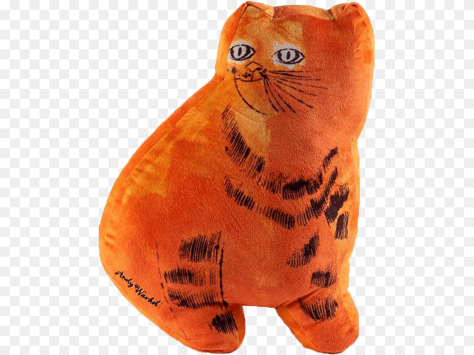 Cat Plush Orange, Toy, Cushion, Home Decor, Tattoo Free Transparent Png