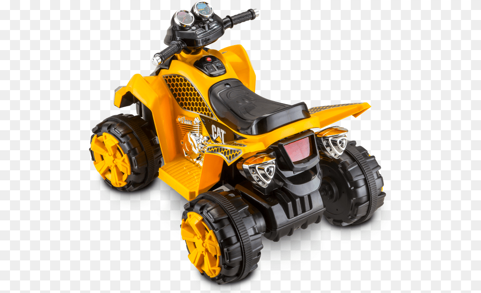 Cat Power Atv Toy Motorcycle, Transportation, Vehicle, Device, Grass Free Transparent Png