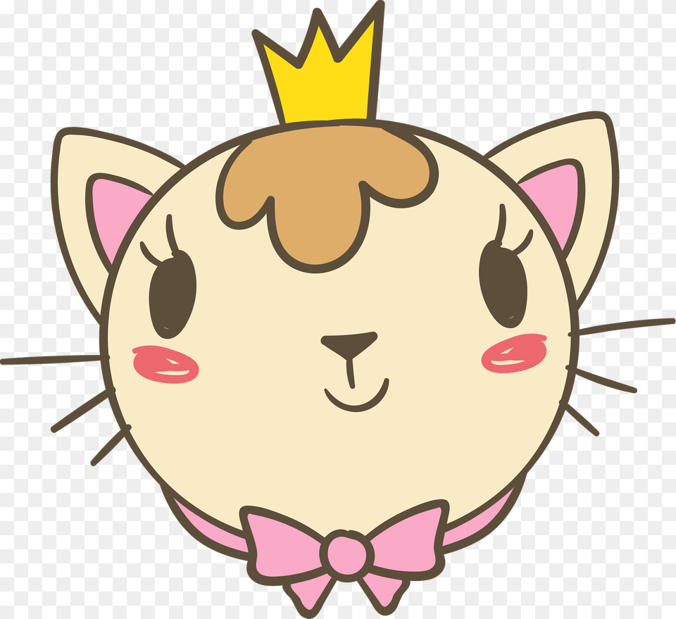 Cat Princess Face Clipart Free Transparent Png