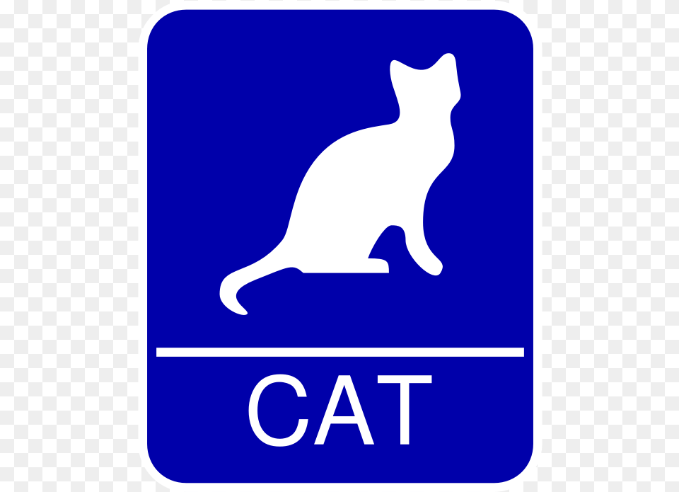 Cat Restroom Sign Love Warrior Cats, Symbol, Animal, Mammal, Pet Free Transparent Png