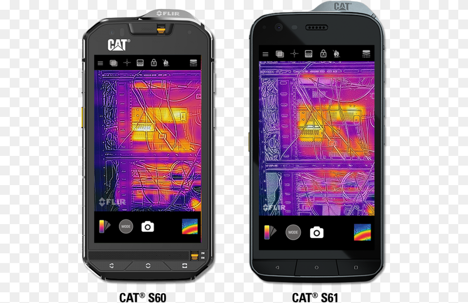 Cat S60 Versus Cat S61 Smartphone Smartphone, Electronics, Mobile Phone, Phone Free Transparent Png