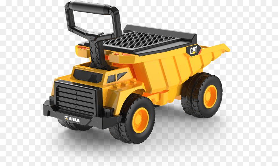 Cat Shovel And Sift Dump Truck Model Car, Grass, Plant, Machine, Bulldozer Free Png Download