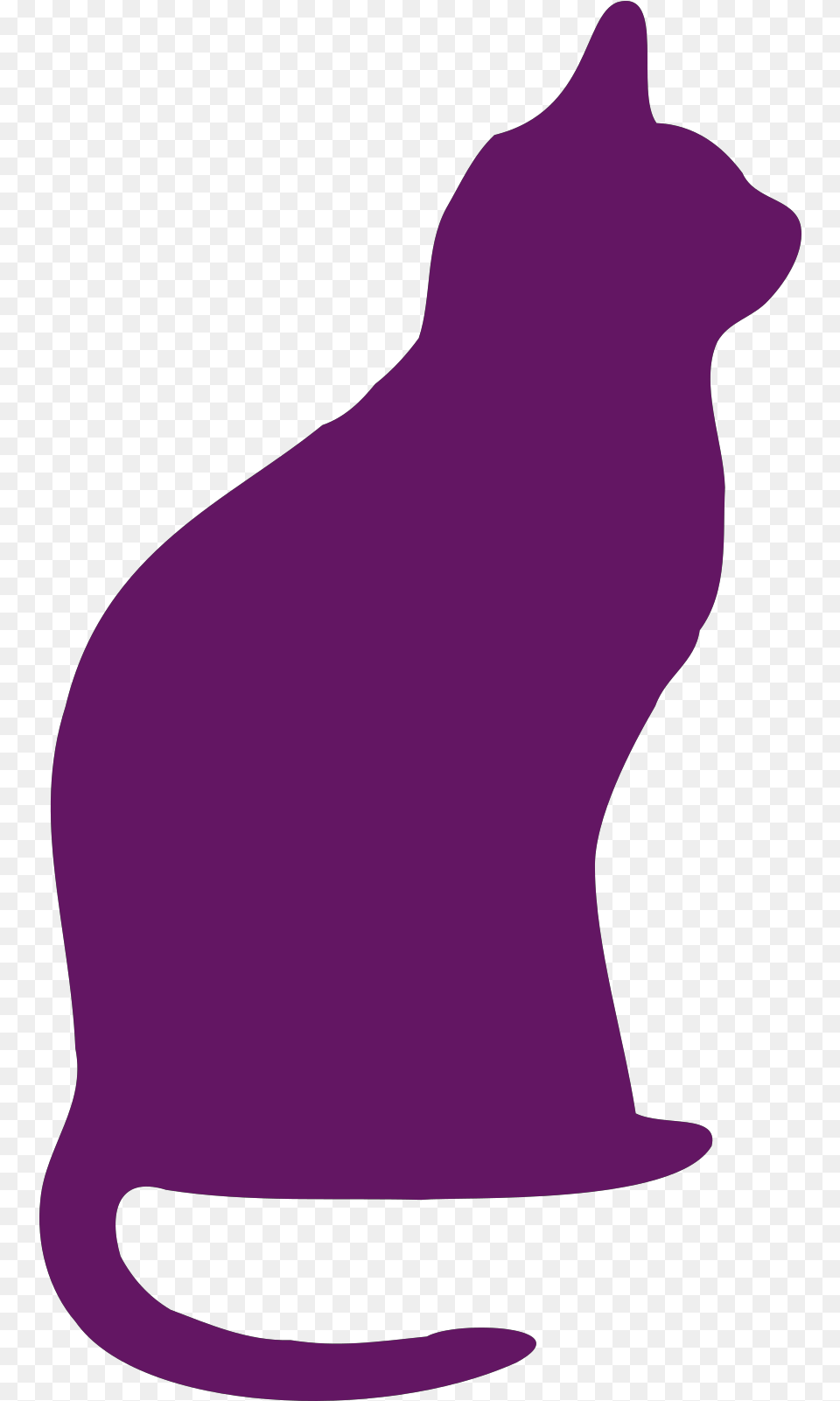 Cat Silhouette, Animal, Mammal, Pet, Egyptian Cat Png Image