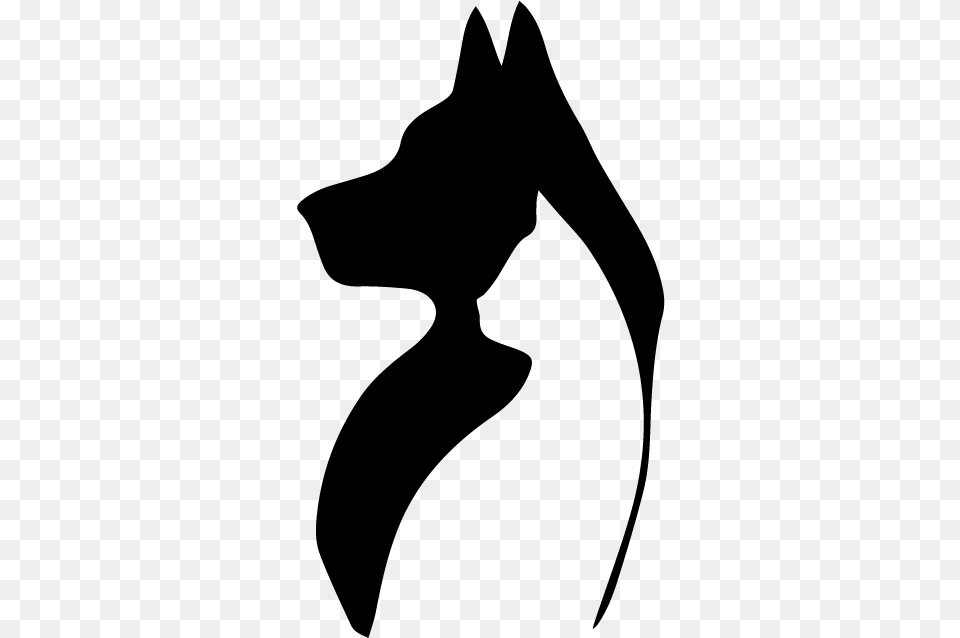 Cat Silhouette Sticker Dog Clip Art Silhouette Dog And Cat, Gray Png Image