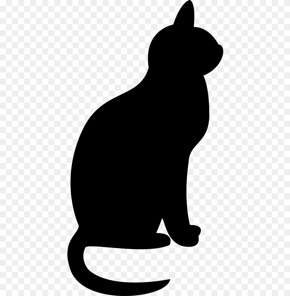 Cat Silhouette Svg, Animal, Mammal, Pet, Bear Png
