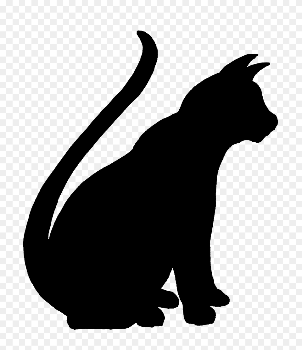 Cat Sillouette, Cross, Silhouette, Symbol Free Transparent Png