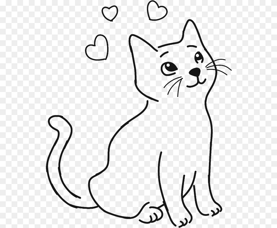 Cat Sticker Domestic Short Haired Cat, Animal, Mammal, Pet, Black Cat Free Transparent Png