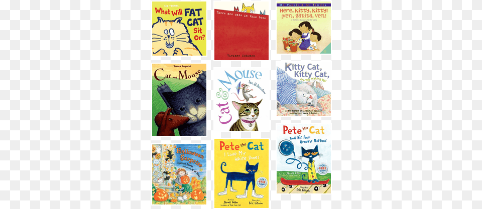 Cat Storytime Pete The Cat And His Four Groovy Buttons, Publication, Comics, Book, Advertisement Png