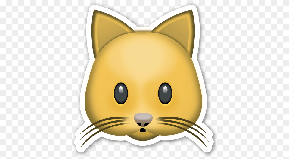 Cat T Shirt Emoji Kitten Sticker, Animal, Pet, Mammal, Sea Life Free Png Download