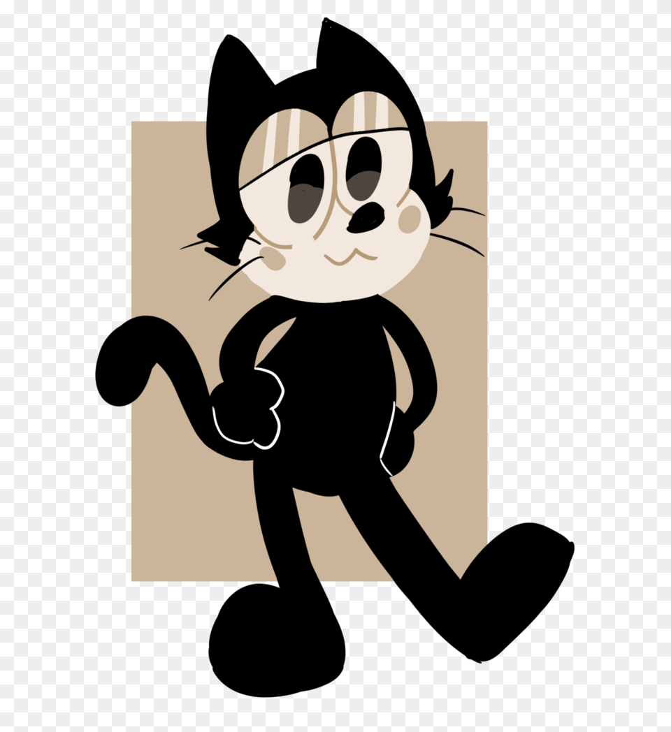 Cat The Felix, Stencil, Cartoon, Baby, Person Free Png Download