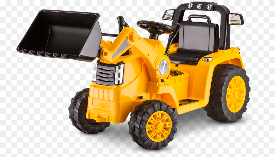 Cat Tractor Cat Bulldozer Toy Ride, Machine, Wheel Png Image
