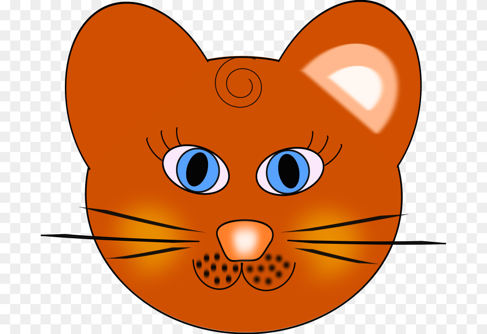 Cat Vector, Animal, Mammal, Pet, Face Free Png