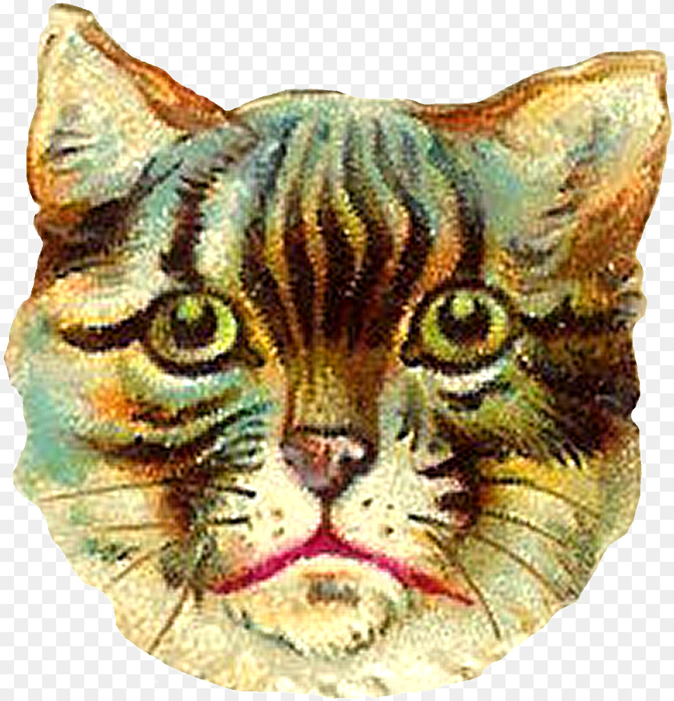 Cat Vintage, Animal, Mammal, Pet, Person Free Transparent Png