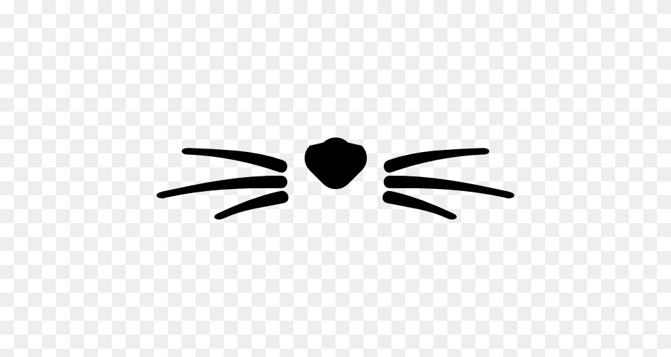 Cat Whiskers, Stencil, Silhouette, Animal, Fish Free Png