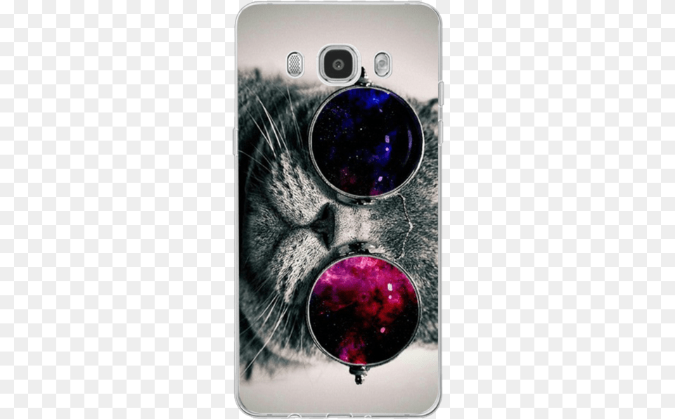 Cat With Glasses Iphone 6s Case, Accessories, Gemstone, Jewelry, Ornament Free Png