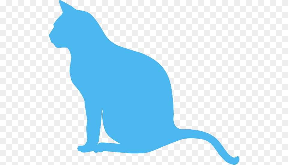 Cat With Mouse Silhouette, Animal, Mammal, Pet, Egyptian Cat Free Transparent Png