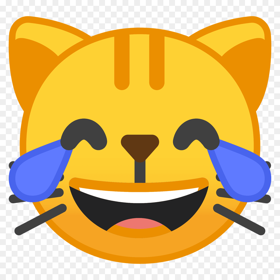 Cat With Tears Of Joy Emoji Clipart, Cutlery, Animal, Fish, Sea Life Free Transparent Png